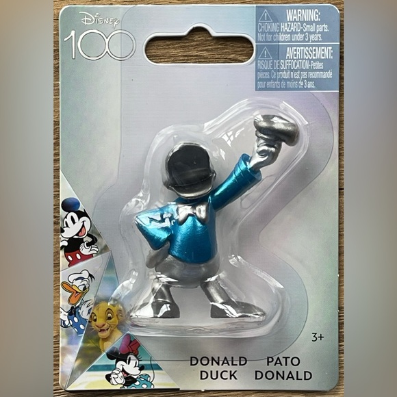 Disney 100 Anniversary Mini Figures Lot of 5 Mickey Minnie Stitch Donald Duck - Picture 5 of 7